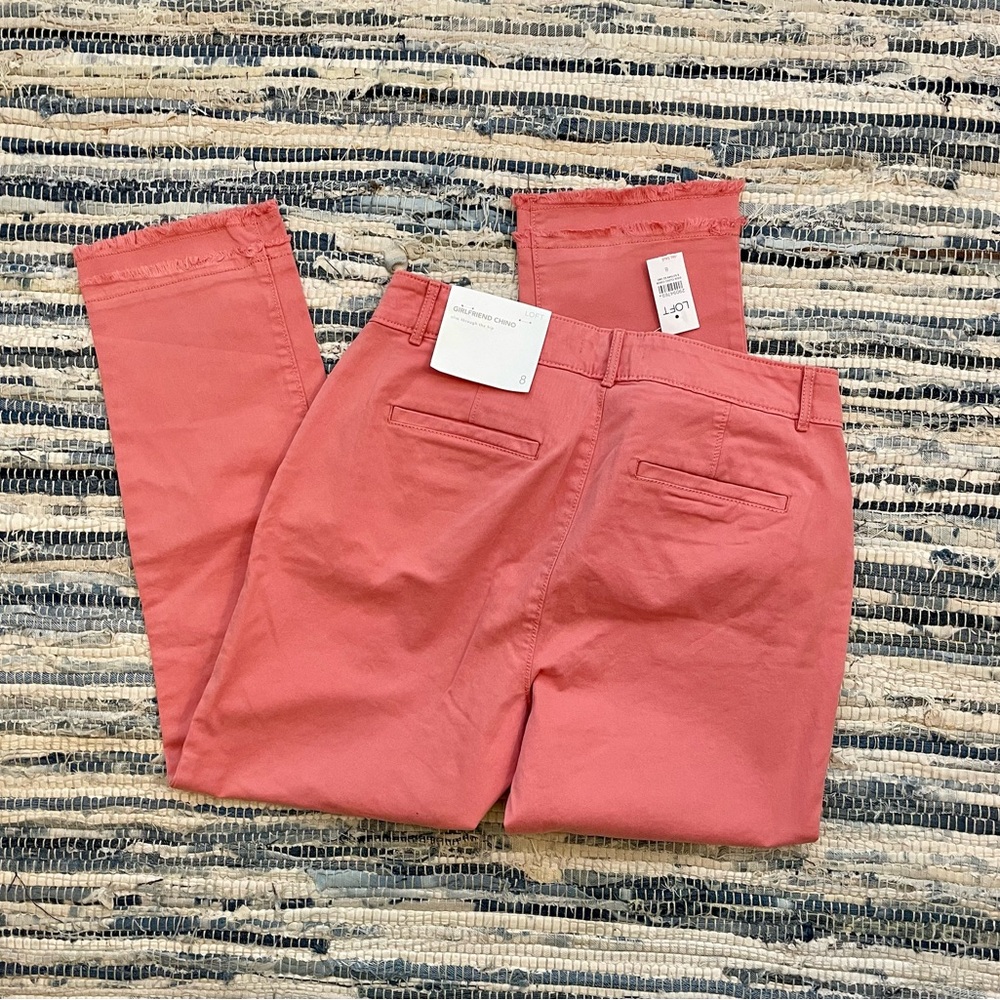 LOFT Girlfriend Chino NWT
